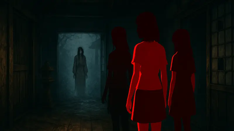 Кадр из хоррор-игры Fatal Frame 2: Crimson Butterfly, ремейк которой делают по просьбам фанатов.
