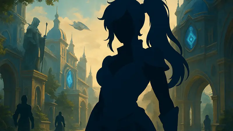 Симпатичная женщина-персонаж из игры Blizzard, иллюстрация нового дизайна. Фансервис Blizzard.