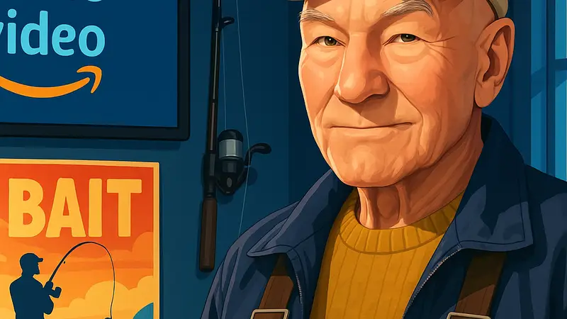 Патрик Стюарт в новой необычной роли для комедийного сериала Bait от Prime Video.