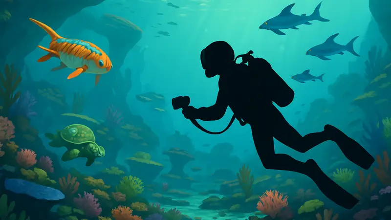 Подводный мир Subnautica 2 с мирными обитателями, акцент на исследовании, а не на бое.