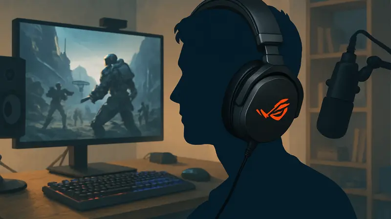 Игровые наушники Asus ROG Kithara в студии, обзор аудиофильской гарнитуры для геймеров