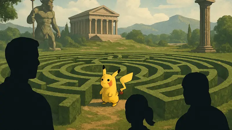 Pokémon: 30-летие франшизы и лабиринт в стиле греческой мифологии