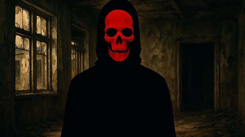 Постер фильма «Лица смерти» или изображение главного злодея