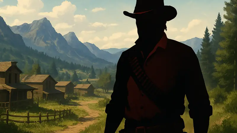 Актёр Роджер Кларк в образе Артура Моргана из Red Dead Redemption 2