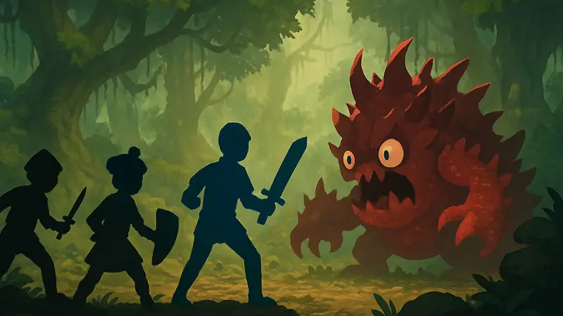 Персонажи из кооперативной игры Rotwood на Nintendo Switch 2, демонстрирующие геймплей