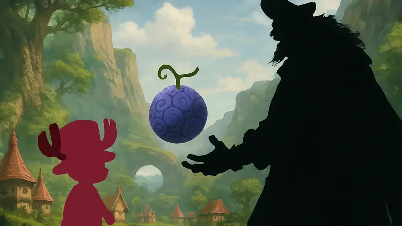 Чоппер из One Piece и Черная Борода, Дьявольский фрукт Хито Хито но Ми, арка Элбафа.