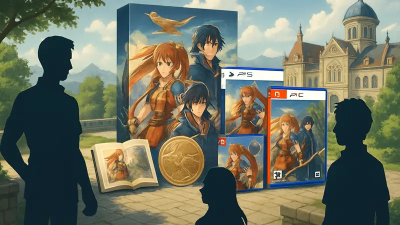 The Legend of Heroes Trails in the Sky 2nd Chapter коллекционное издание, JRPG, Switch, PS5, PC.