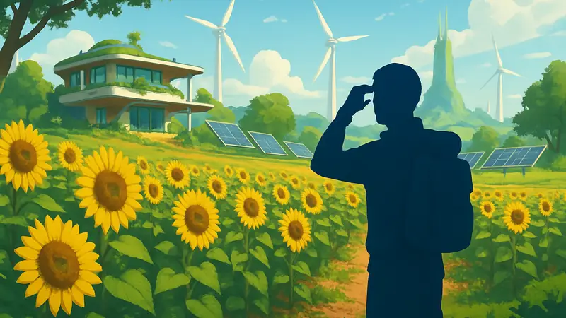 Подсолнухи на ферме в игре Solarpunk, гайд по поиску и выращиванию