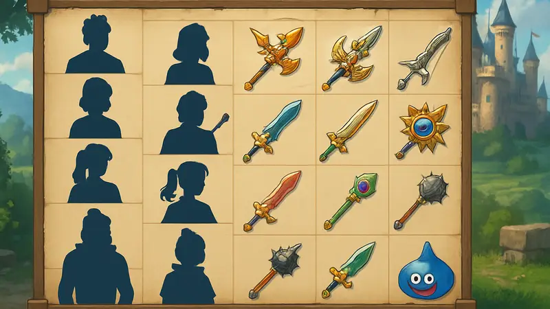 Тир-лист персонажей и оружия для мобильной игры Dragon Quest Smash Grow