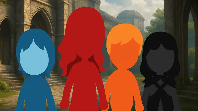 Персонажи Fire Emblem: Three Houses, воссозданные в стиле Mii из Tomodachi Life.