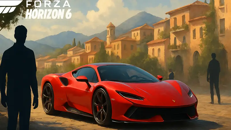 Итальянский экзотический автомобиль в Forza Horizon 6