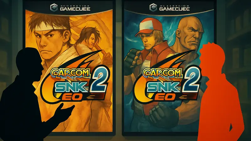 Обложки игры Capcom Vs SNK 2 EO для GameCube, опрос Box Art Brawl Nintendo Life