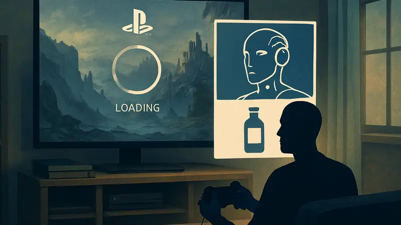 Искусственный интеллект Sony PlayStation показывает рекламу во время загрузки игры