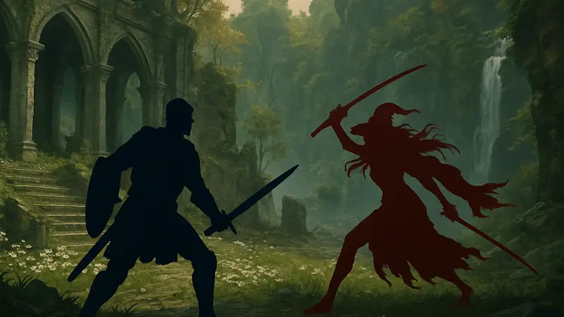 Герой Elden Ring сражается с Маленией в скрытой локации.