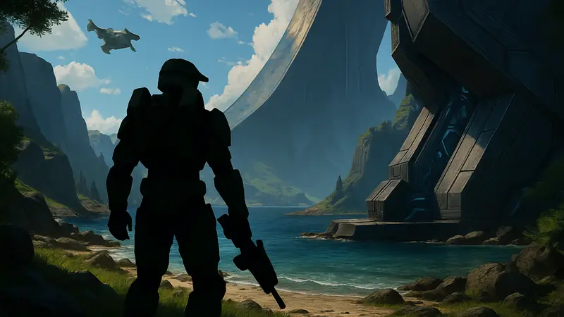 Геймплей Halo: Campaign Evolved от третьего лица, Мастер Чиф на миссии «Тихий Картограф»