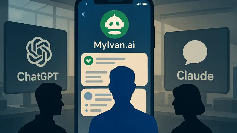 MyIvan.ai в Telegram: интерфейс и ключевые преимущества ИИ-агента на фоне конкурентов ChatGPT, Claude.