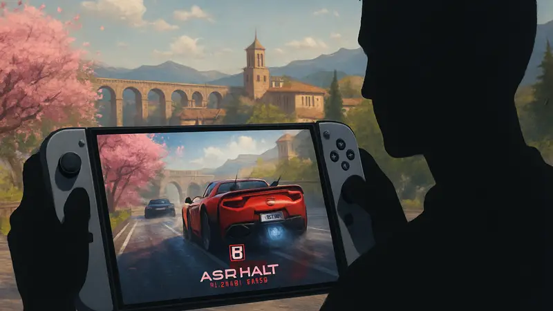 Asphalt Legends Unite — скриншот гонки на Nintendo Switch 2.