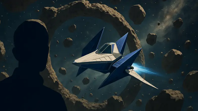 Космический корабль из Star Fox летит через кольцо астероидов на обзоре Eurogamer
