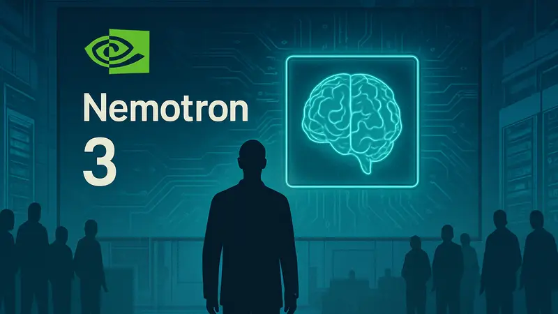 Логотип Nvidia Nemotron 3 Super, иллюстрация новой ИИ-модели для корпоративных решений.