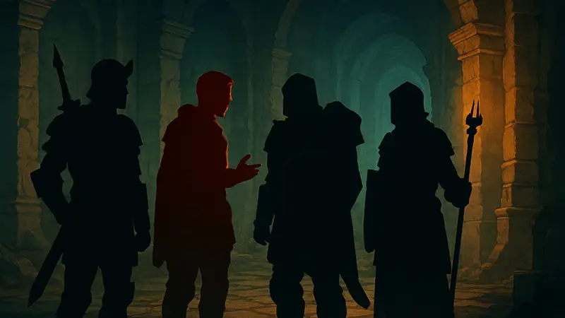 Игроки в MMO-подземелье активно обсуждают стратегию прохождения