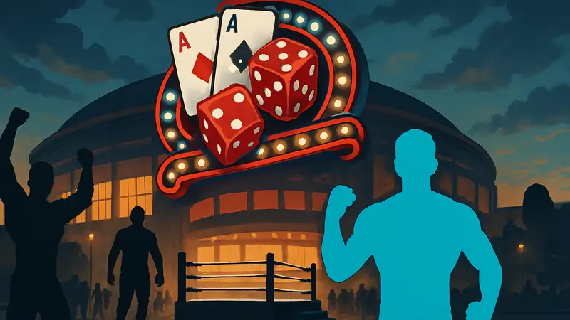 Логотип AEW Double or Nothing, символ будущих игр по рестлингу и спортивных состязаний