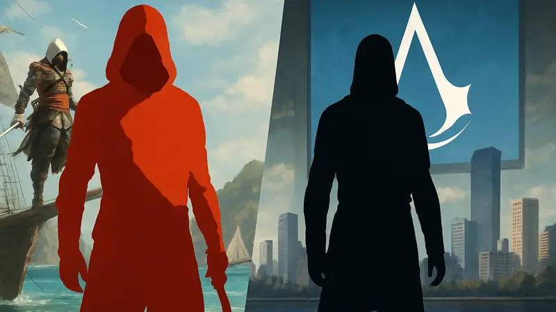 Анонс ремейка Assassin's Creed Black Flag Resynced и тизеры новой игры от Ubisoft.