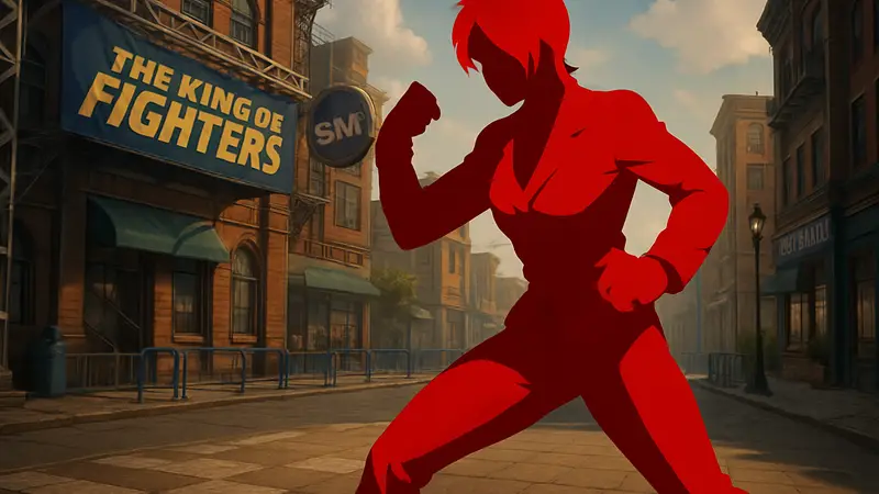 Боец Ванесса из The King of Fighters AFK в новой позе