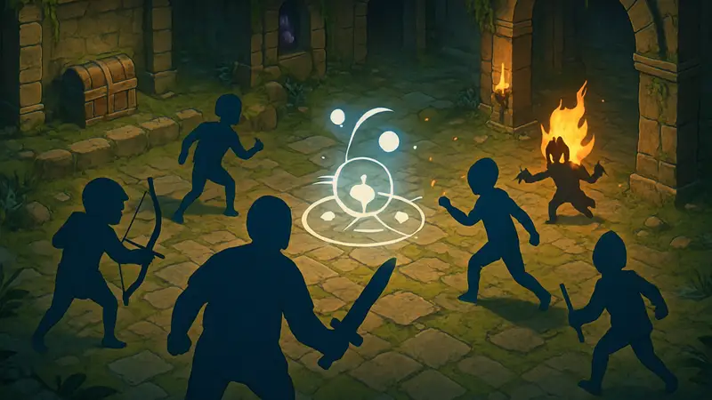 Игровой процесс Minimo, инди-рогалика с кооперативом на 200 игроков на Steam.