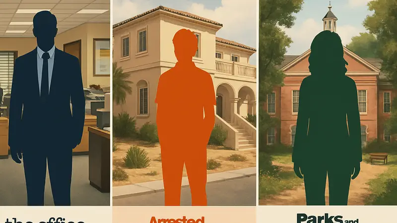 Сравнение комедийных сериалов: «Офис», «Задержка в развитии» и «Парки и зоны отдыха».