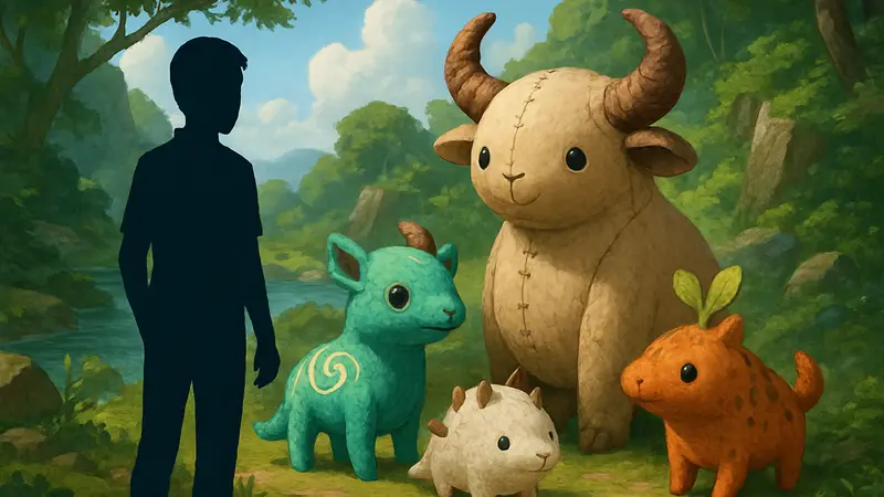 Милые существа ручной работы из инди-игры OddFauna в стиле крафтинга