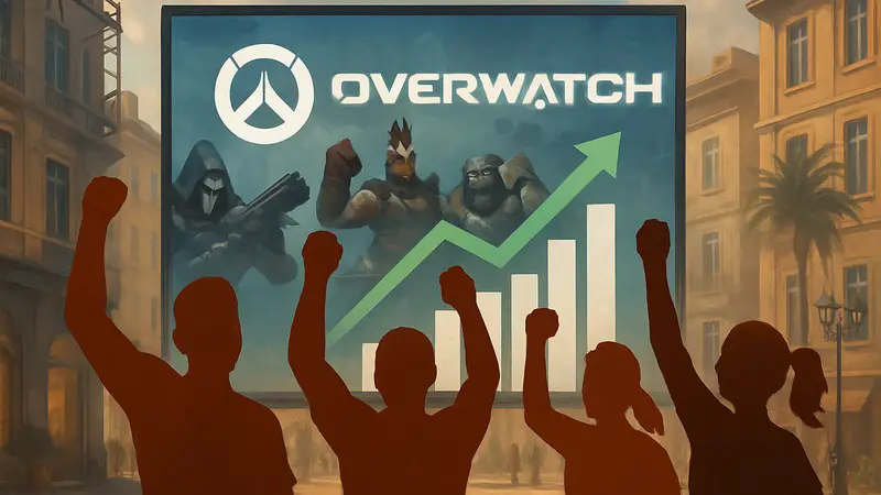 Игроки Overwatch 2 радуются росту онлайн-активности после выхода нового сезона.
