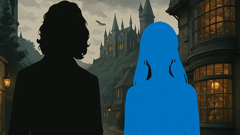 Косплееры Gaiar и Many-Faced Demon в образах Сириуса Блэка и Полумны Лавгуд из Гарри Поттера.