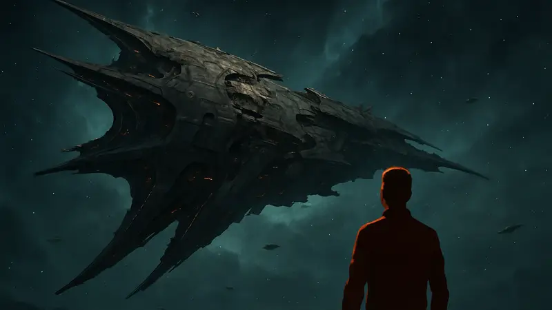 Изображение редкого космического корабля Revenant из EVE Online, полученного новичком из лутбокса.