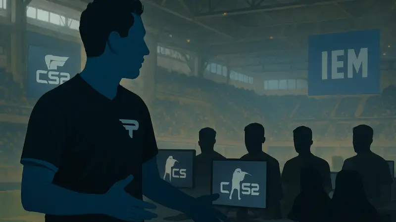 Капитан paiN Gaming biguzera обсуждает состав команды по CS2 перед турниром IEM Cologne.