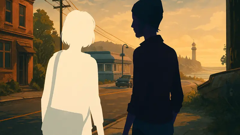 Макс Колфилд и Хлоя Прайс в геймплее Life is Strange: Reunion