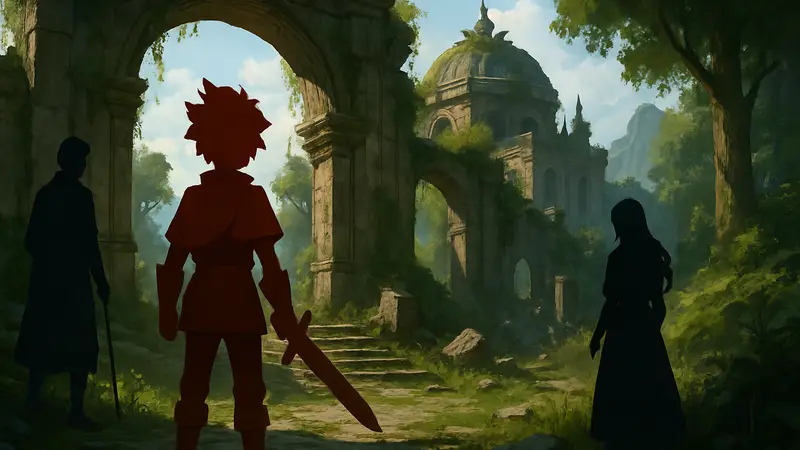 Концепт-арт или скриншот The Adventures of Elliot: The Millennium Tales от Square Enix