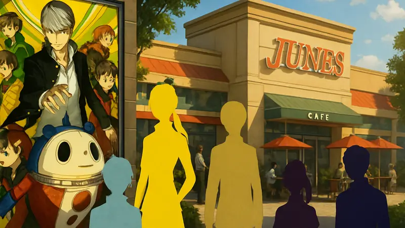 Трейлер Persona 4 Revival Rise, герои игры и кафе Junes.