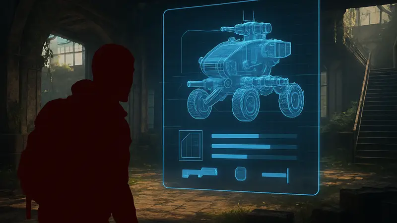 Игровой скриншот из Arc Raiders, демонстрирующий чертеж Canto и его характеристики