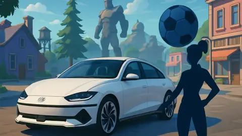 Fortnite: как получить бесплатные машину Hyundai и игрушку
