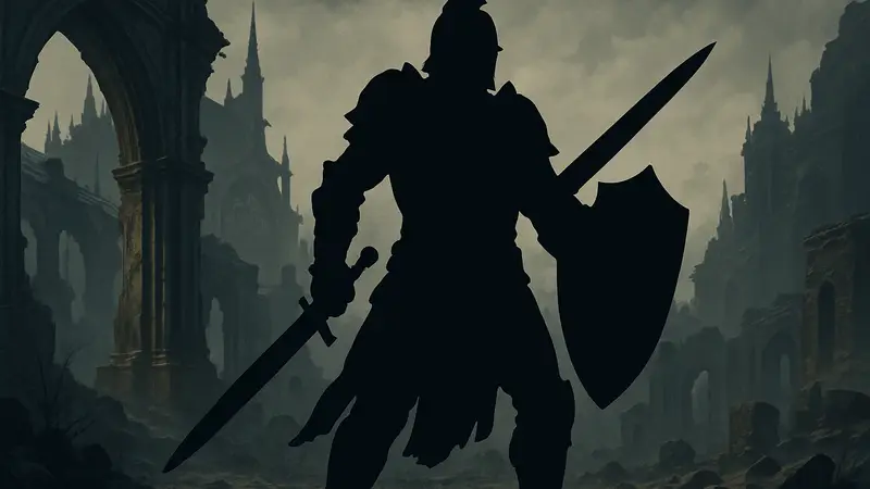 Изображение Паладина из Diablo 4, демонстрирующего боевые навыки или экипировку.