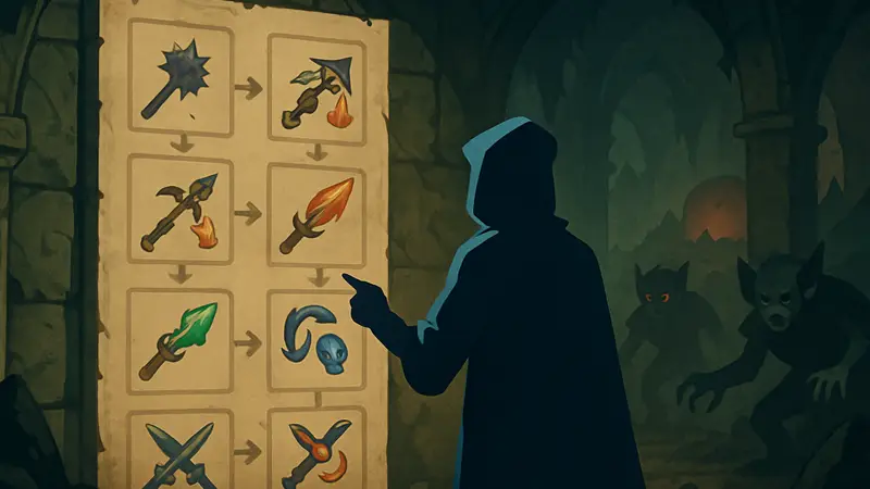 Список эволюций оружия в Vampire Crawlers, гайд по игре, руководство для игроков