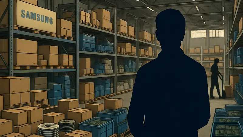 Складские запасы компонентов Samsung для электроники