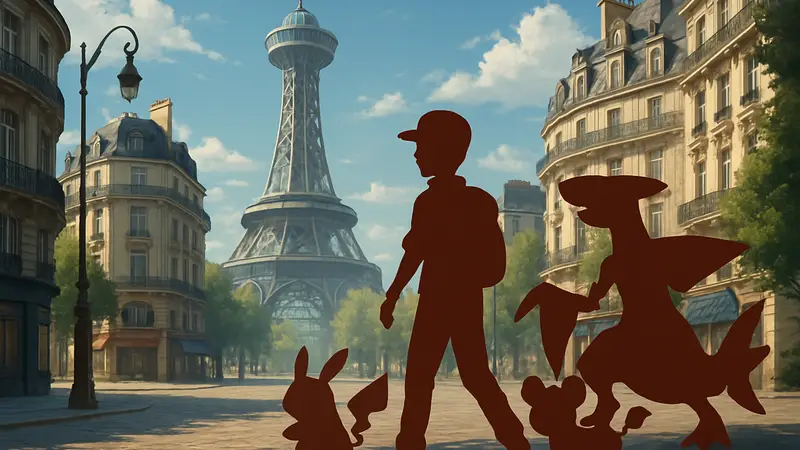 Главный герой Pokemon Legends: Z-A исследует город Люмиос с покемонами.