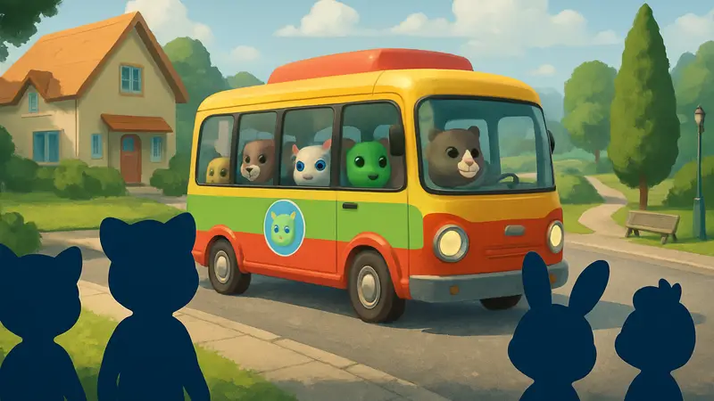 Обновление My Talking Tom Friends: расширенная функция "Автобусная поездка".
