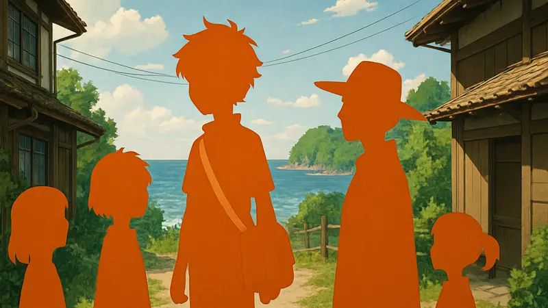 Обложка оригинального саундтрека аниме Kujima Utaeba Ie Hororo с изображением персонажей