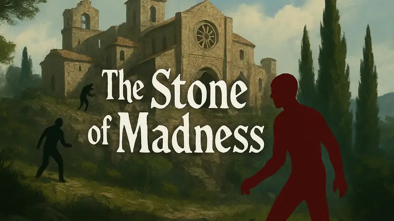 Логотип или скриншот игры The Stone of Madness, которую бесплатно раздаёт EGS.