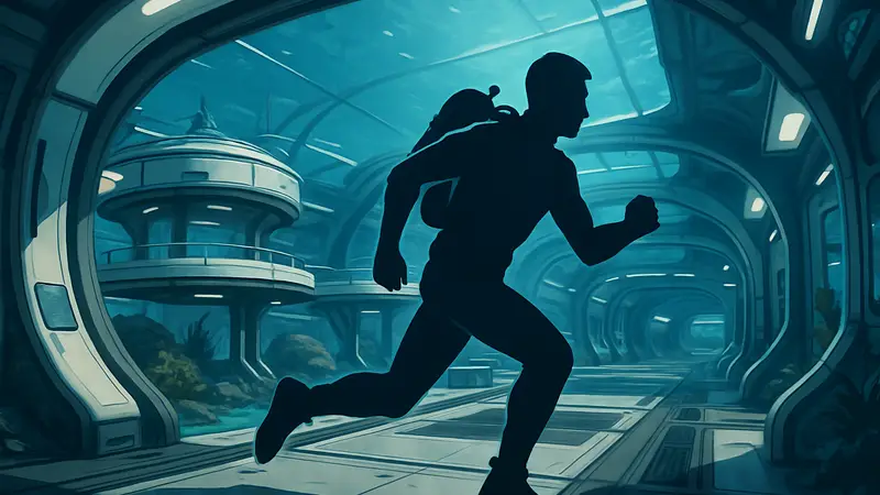 Игрок исследует огромную подводную базу в Subnautica 2, ранний доступ Steam.