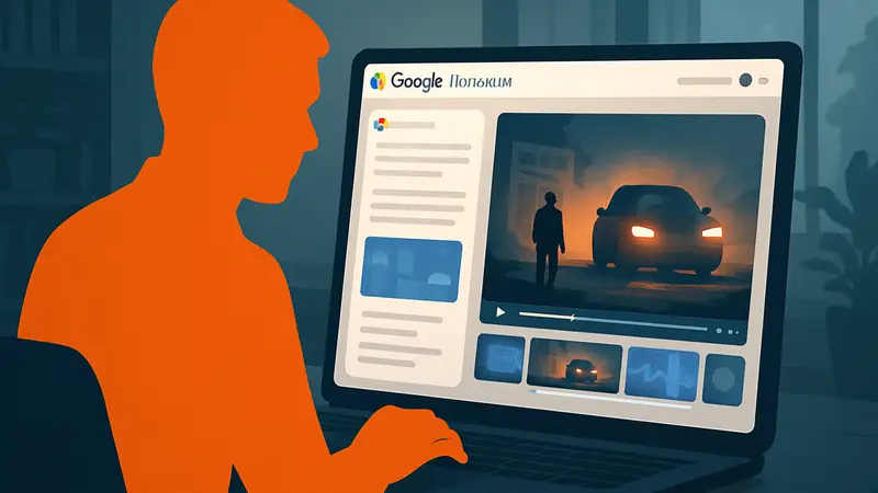 Интерфейс Google NotebookLM, показывающий процесс создания видеообзора с использованием ИИ