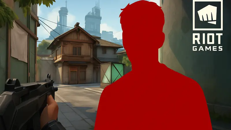 Скриншот из Valorant с изображением Trainwreck и логотипом Riot Games