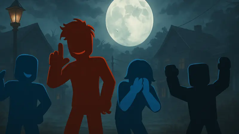 Персонажи из Roblox Bite by Night показывают эмоции. Гайд по получению эмоутов.